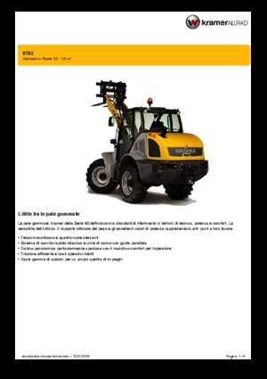 Radlader Kramer 8115