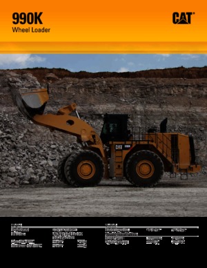 Radlader Caterpillar 990K