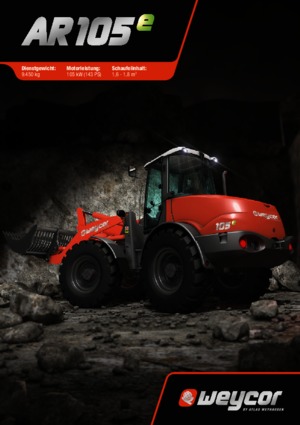 Radlader weycor AR 105 e