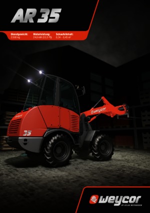 Radlader weycor AR 35