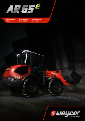 Radlader weycor AR 65 e