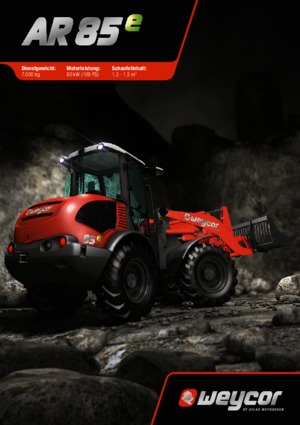 Radlader weycor AR 85 e