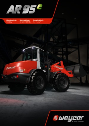 Radlader weycor AR 95 e