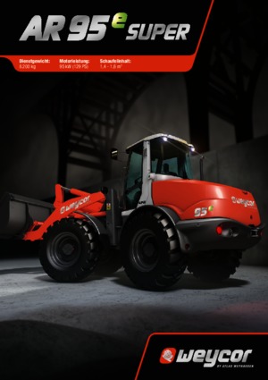Radlader weycor AR 95 e Super