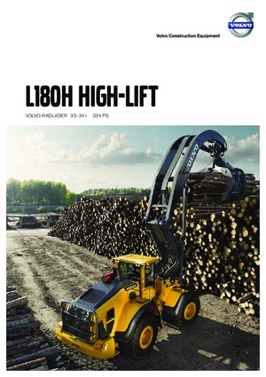Radlader Volvo L180H High-Lift