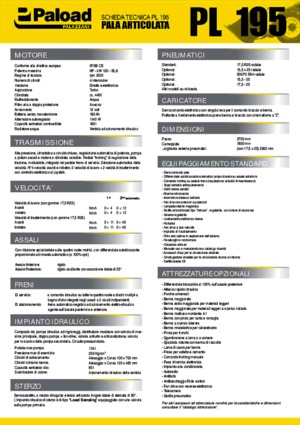 Radlader Palazzani PL 195