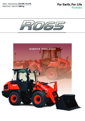 Radlader Kubota R065