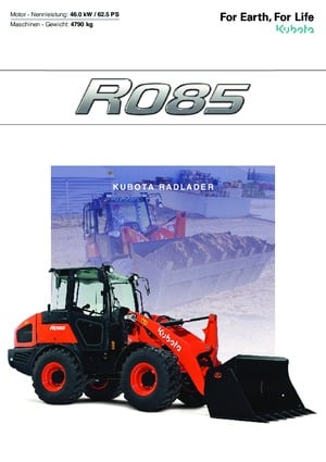 Radlader Kubota R 085