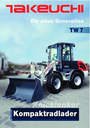 Radlader Takeuchi TW 7