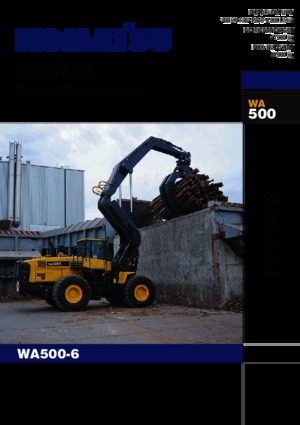 Radlader Komatsu WA500-6