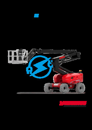 Gelenkarbeitsbühnen auf Rädern Manitou 200 ATJ E