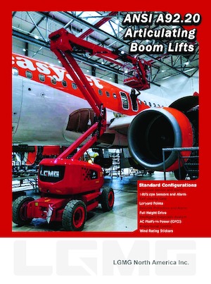 Gelenkarbeitsbühnen auf Rädern LGMG  A45JE 