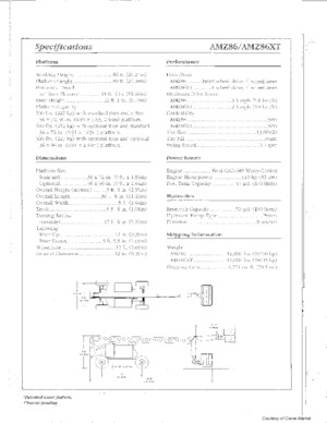 Gelenkarbeitsbühnen auf Rädern Grove-Manlift AMZ 86 XT