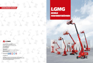Gelenkarbeitsbühnen auf Rädern LGMG  A13JE-LI