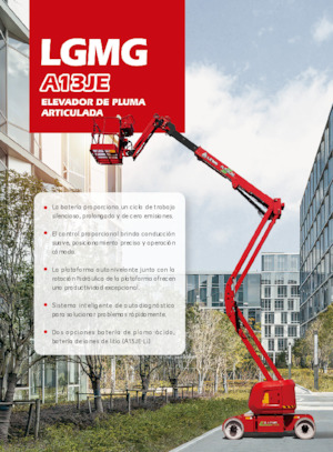 Gelenkarbeitsbühnen auf Rädern LGMG  A13JE-LI