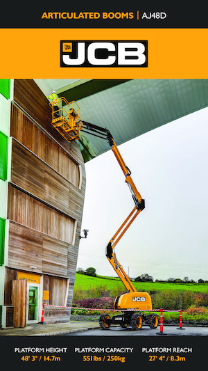 Gelenkarbeitsbühnen auf Rädern JCB AJ48D