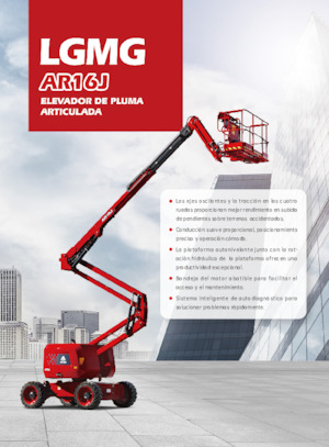 Gelenkarbeitsbühnen auf Rädern LGMG  AR16J