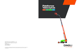 Gelenkarbeitsbühnen auf Rädern Dingli BA20CRT2