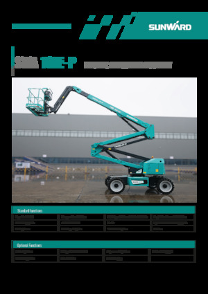 Gelenkarbeitsbühnen auf Rädern Sunward SWA18JE-P