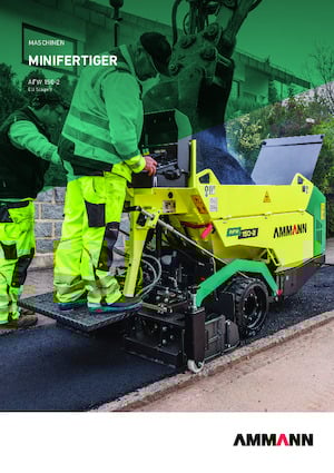 Straßenfertiger auf Rädern Ammann AFW 150-2