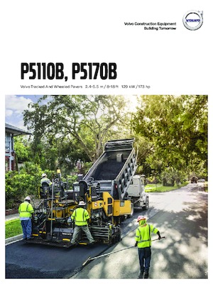 Straßenfertiger auf Rädern Volvo P5170B