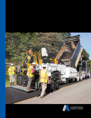 Straßenfertiger auf Rädern Astec ROADTEC RP-190
