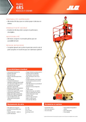 Scherenbühnen auf Rädern JLG 6RS