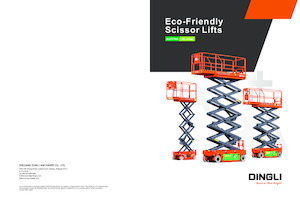 Scherenbühnen auf Rädern Dingli JCPT1012PA