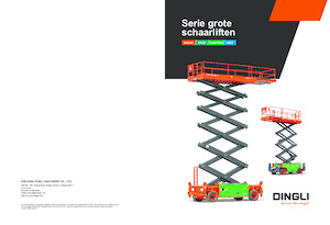 Scherenbühnen auf Rädern Dingli JCPT1523DCL2