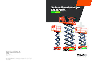 Scherenbühnen auf Rädern Dingli JCPT1612PA