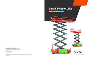 Scherenbühnen auf Rädern Dingli JCPT1823RTB