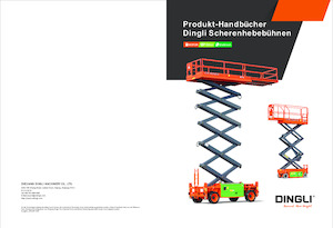 Scherenbühnen auf Rädern Dingli JCPT3225HRT