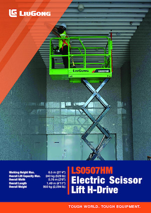 Scherenbühnen auf Rädern Liugong LS0507HM
