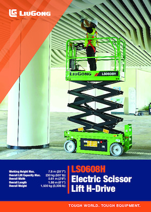 Scherenbühnen auf Rädern Liugong LS0608H