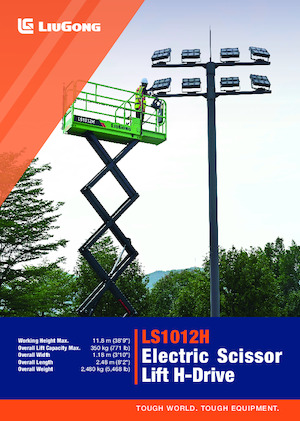 Scherenbühnen auf Rädern Liugong LS1012H