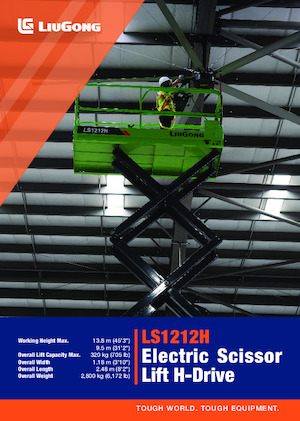 Scherenbühnen auf Rädern Liugong LS1212H