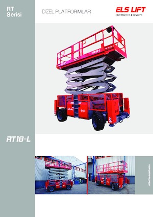 Scherenbühnen auf Rädern ELS Lift RT 18-L