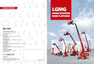 Scherenbühnen auf Rädern LGMG  S0812EII 