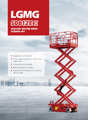 Scherenbühnen auf Rädern LGMG  S0812EII-Li