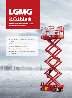 Scherenbühnen auf Rädern LGMG  S0812EII-Li