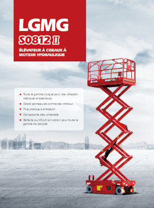 Scherenbühnen auf Rädern LGMG  S0812II 