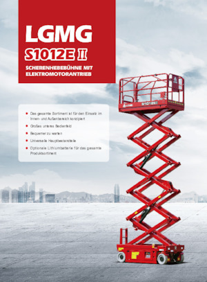 Scherenbühnen auf Rädern LGMG  S1012EII-Li