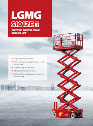 Scherenbühnen auf Rädern LGMG  S1012EII-Li