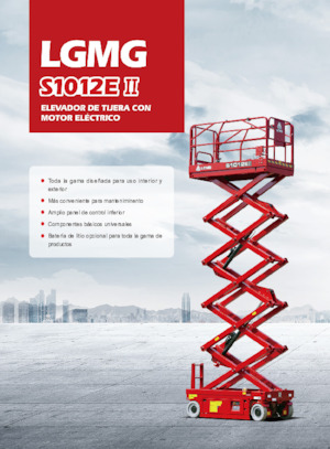 Scherenbühnen auf Rädern LGMG  S1012EII-Li