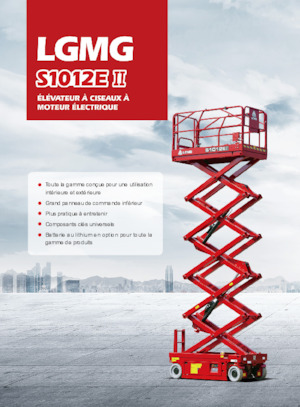 Scherenbühnen auf Rädern LGMG  S1012EII-Li