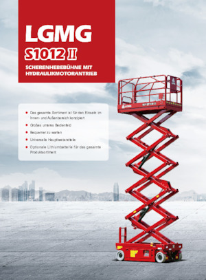 Scherenbühnen auf Rädern LGMG  S1012II-Li