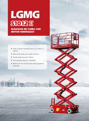 Scherenbühnen auf Rädern LGMG  S1012II-Li