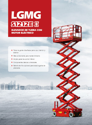 Scherenbühnen auf Rädern LGMG  S1212EII-Li