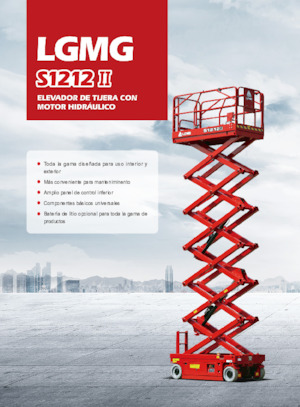 Scherenbühnen auf Rädern LGMG  S1212II 