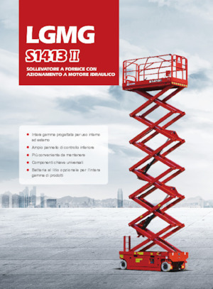 Scherenbühnen auf Rädern LGMG  S1413II-Li